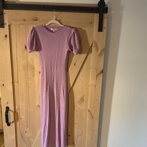 Elegant Purple Maxi Dress